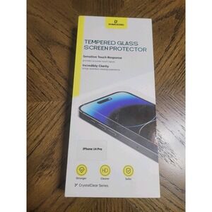 Dumosong Tempered Glass Screen Protector for iPhone 14 Pro